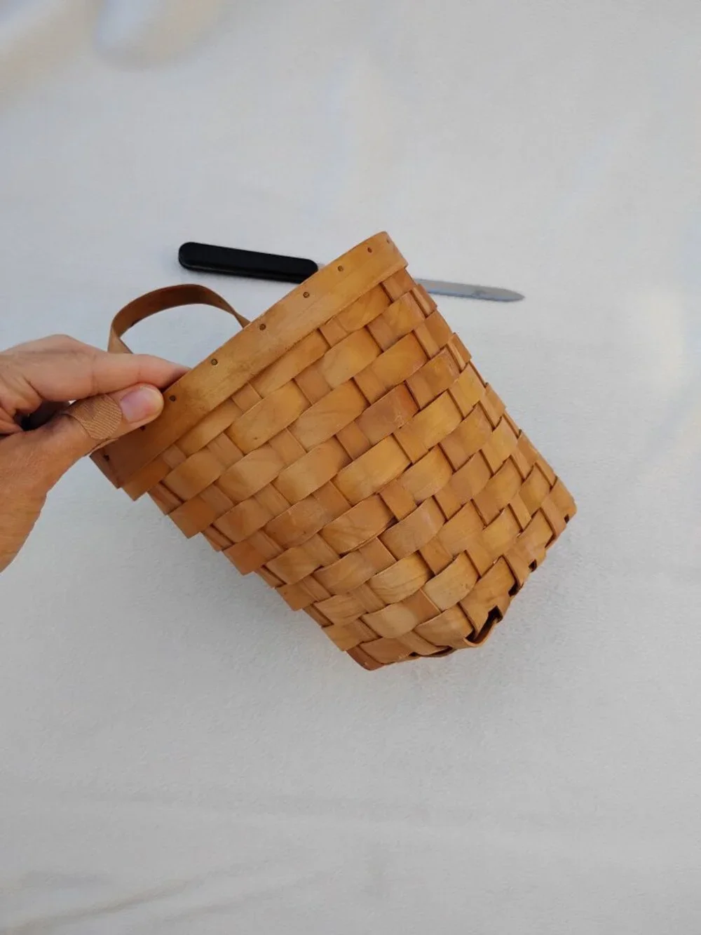 Mail Basket & Letter Opener Cabincore Lot Wall Hanging Holder Kitchen Organizer